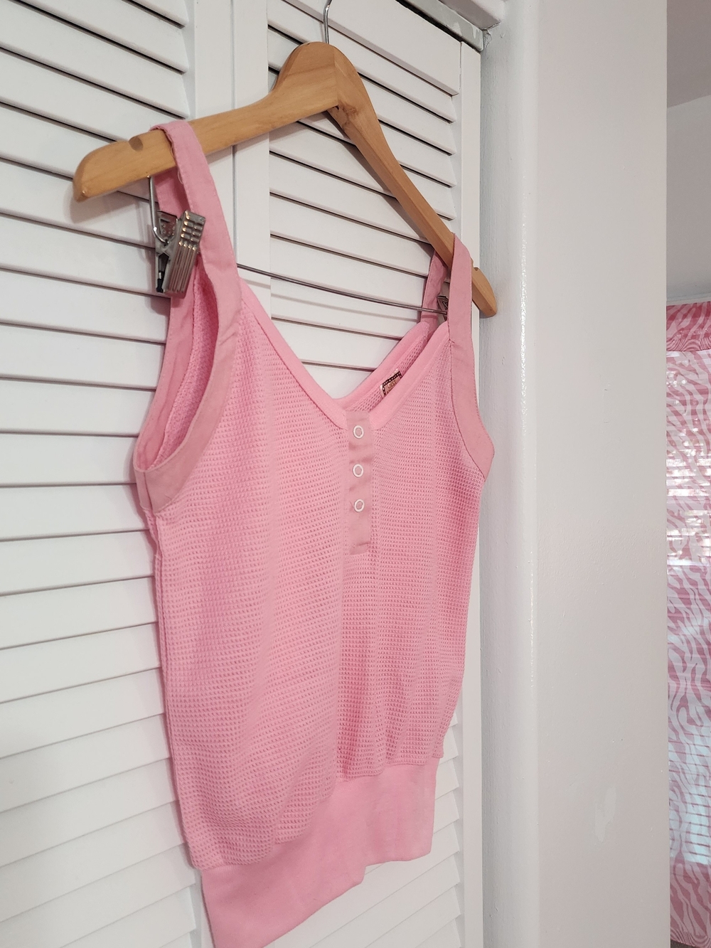 Just Arrived- Bright Pink Women's Tank Top - Picture 4 of 8